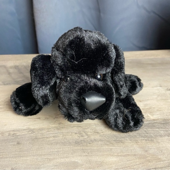 Ganz Webkinz Black Lab Plush 8" Stuffed Dog Puppy Toy No Tag/Code - Picture 1 of 9